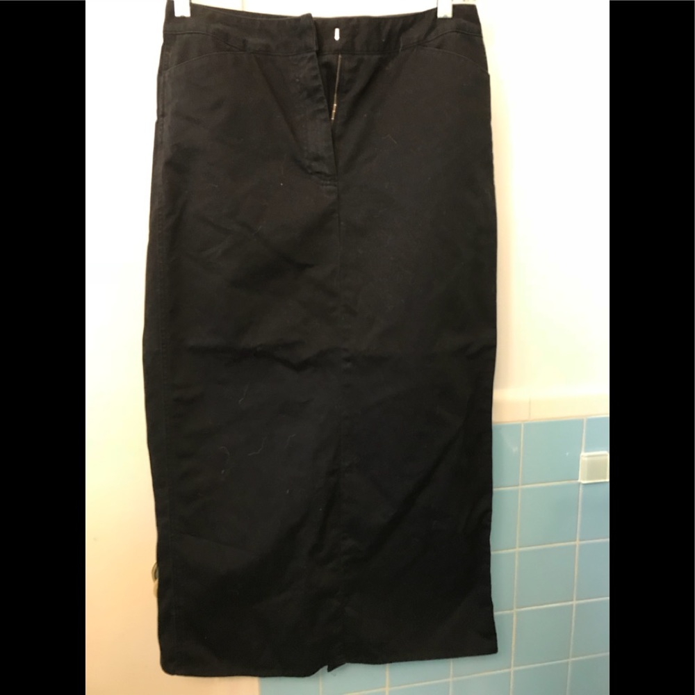 Long Black Skirt
